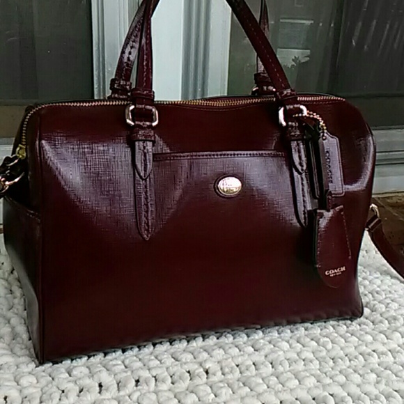 Coach Handbags - Coach Peyton leather satchel